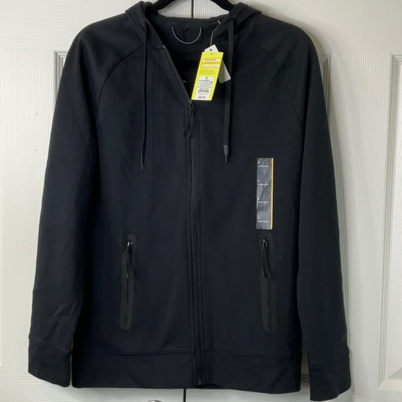 All In Motion - Men's Cotton Fleece Full Zip Hooded
Sweatshirt Size S - Picture 6 of 11